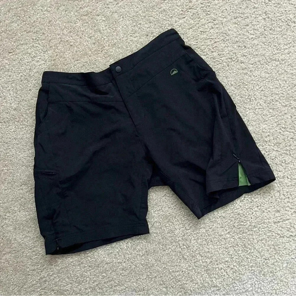 Zoic Mountain Bike Shorts Cycling Padded Black Women’s Size Large Outdoor Active - Picture 3 of 16